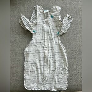 Love to Dream Kids Sleep Sack - Cream and Gray